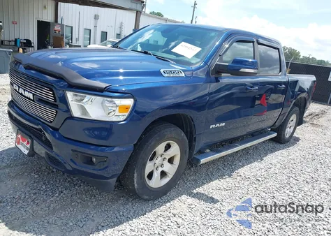 2020 Ram 1500 Big Horn 4X4 5'7 Box from USA, damaged, VIN 1C6SRFFT9LN123281